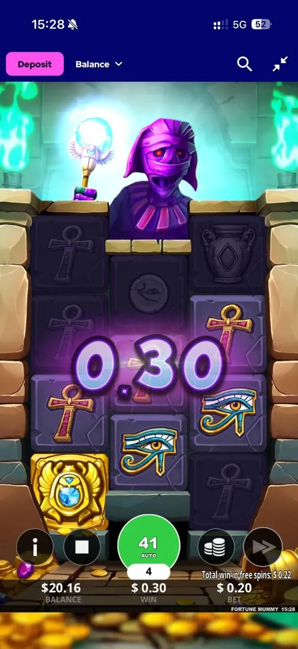20 free spins