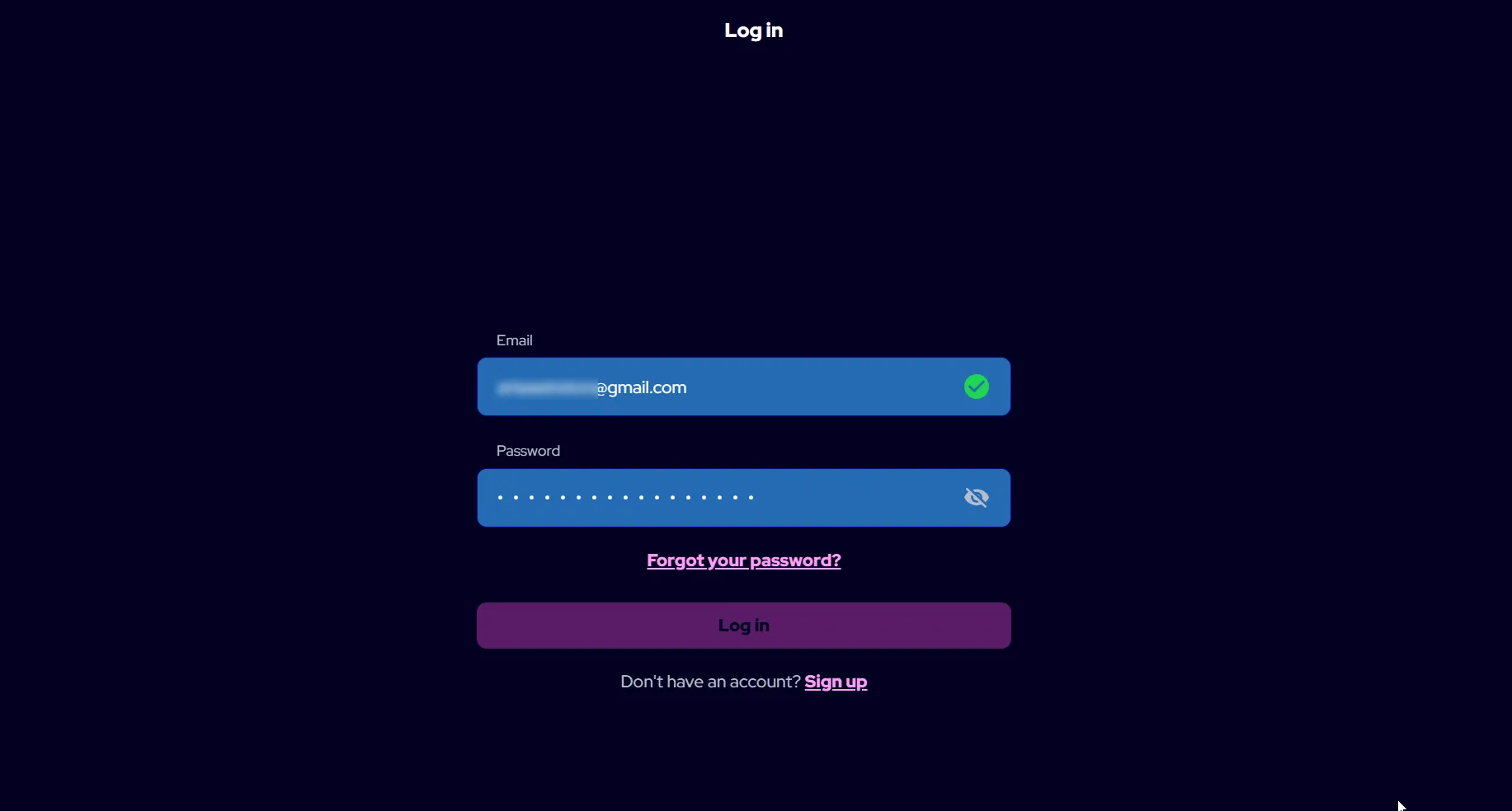 Chrmius Login Process