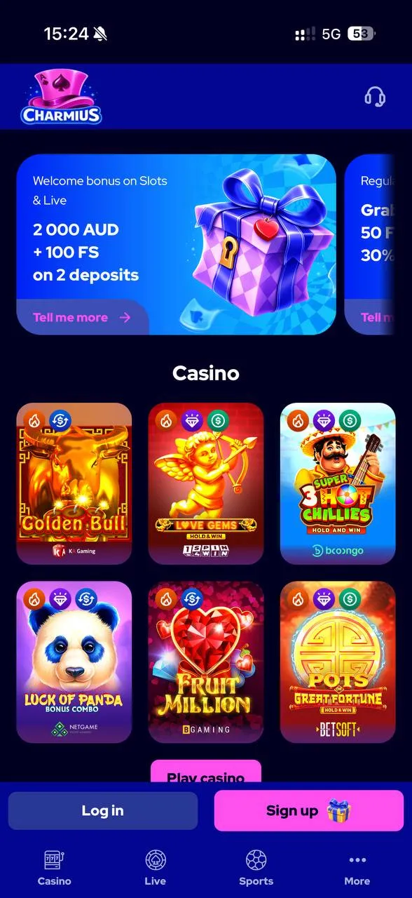 Main casino lobby